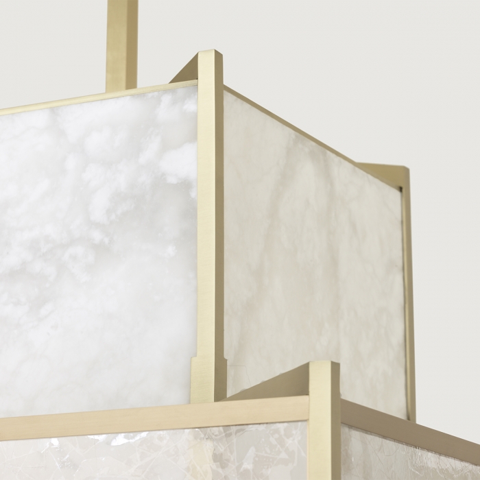 Custom Aquila™ Quartz Chandelier II 80