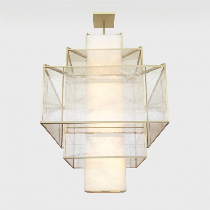 Custom Aquila™ Quartz Chandelier II 80