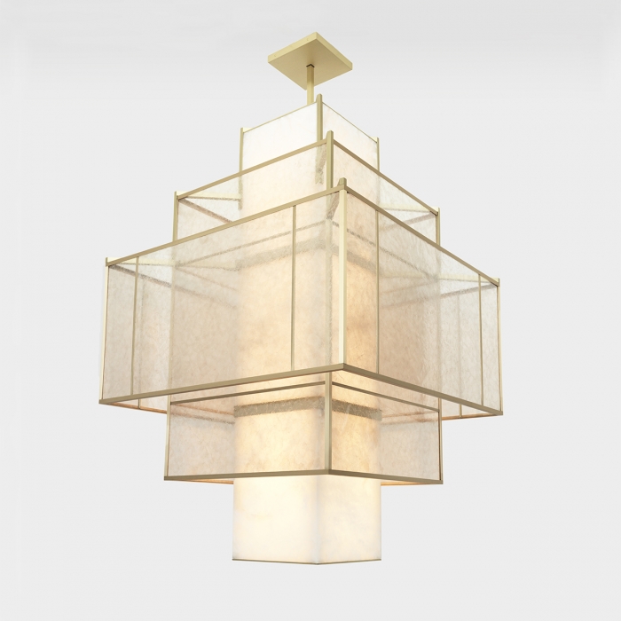 Custom Aquila™ Quartz Chandelier II 80