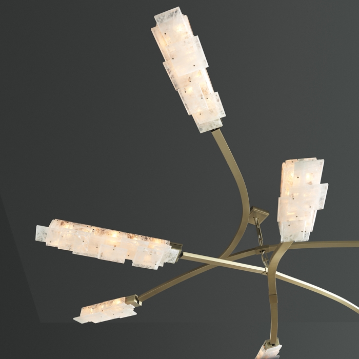 Custom Equazione™ Chandelier V 24'