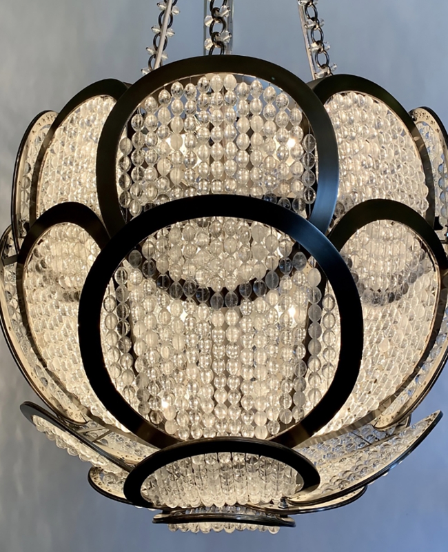 Custom Fleur Chandelier
