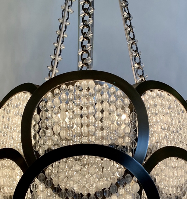 Custom Fleur Chandelier