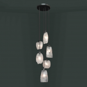 Ijsselmeer™ (6) Pendant Round Chandelier